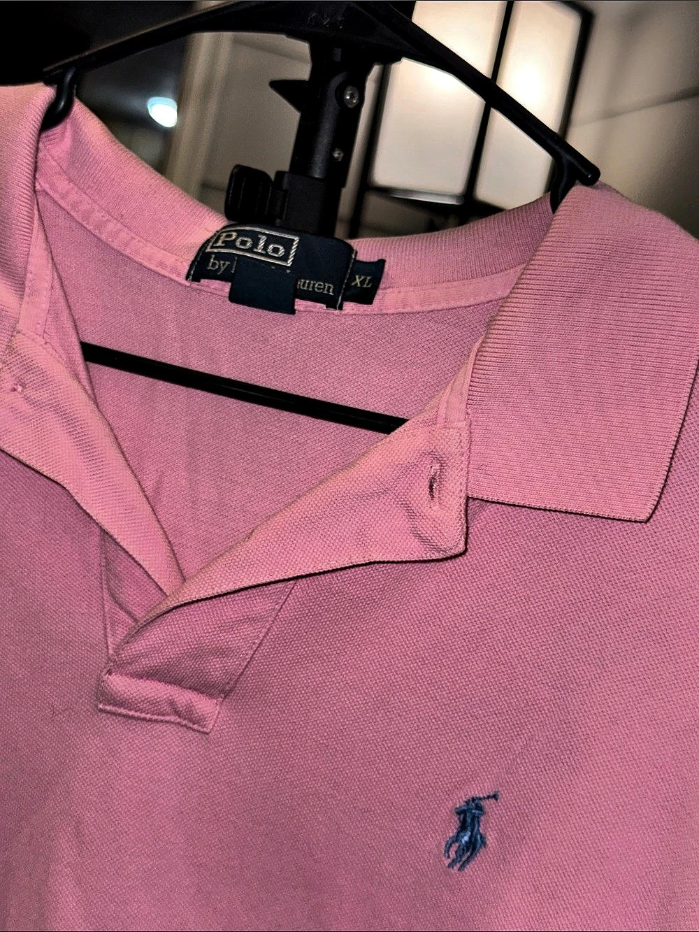 Polo by Ralph Lauren Polo Shirt in Pink Size XL - Picture 3 of 5